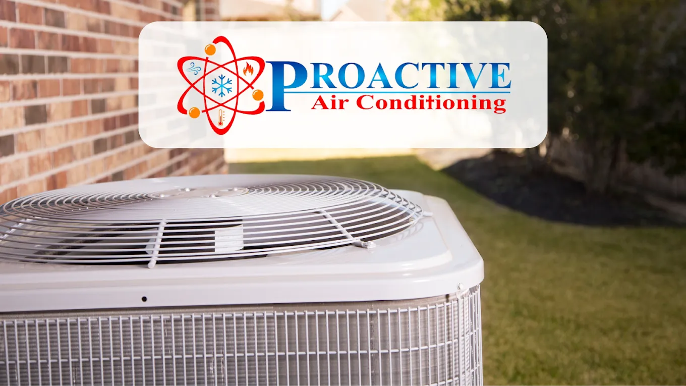 Proactive Air Conditioning unit in a residential yard, emphasizing reliable AC repair services in Highland Park, TX.
