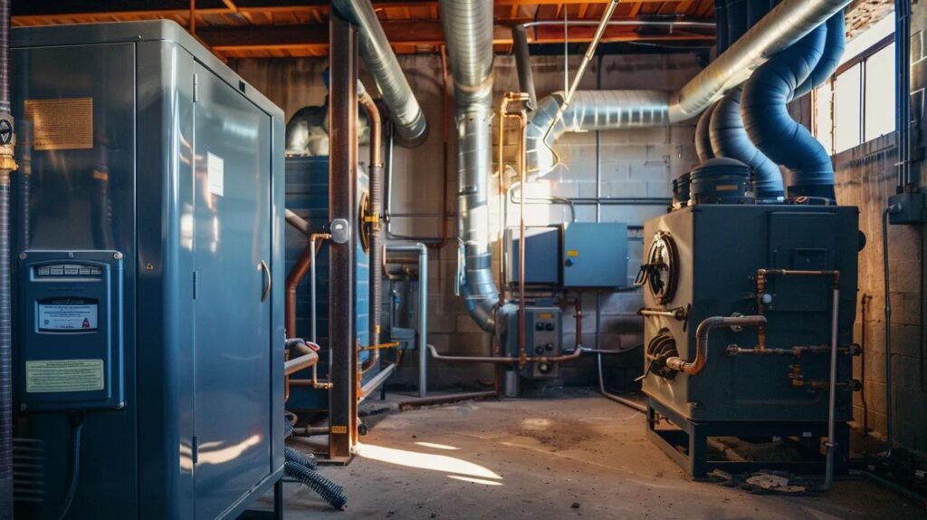 furnace in dallas home