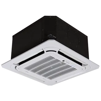Ceiling-mounted ductless mini-split system. Perfect for Ductless Mini-Split Installation in Dallas, TX. Modern HVAC solution.