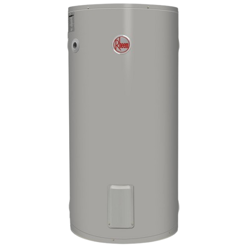 Rheem electric hot water system, essential for efficient heating solutions, featured in Proactive Air Conditioning's emergency heating services in Dallas.