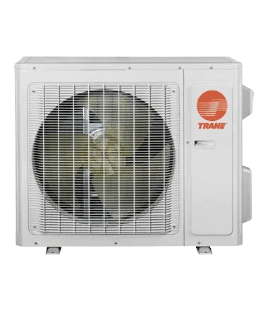 Experience efficient Ductless Heating with Trane. This outdoor unit ensures optimal performance. Consider a system in Dallas, TX.