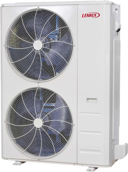 Ductless mini-split heating system with dual fans, designed for efficient heating in residential spaces, ideal for Dallas homeowners seeking reliable comfort solutions.