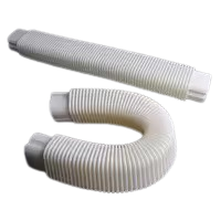 Flexible air duct components for HVAC systems, essential for efficient air distribution in homes, highlighting the importance of clean ducts for optimal airflow and indoor air quality.