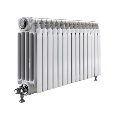White radiator in University Park. Efficient heating solutions for homes and businesses. Expert installation and maintenance services available.