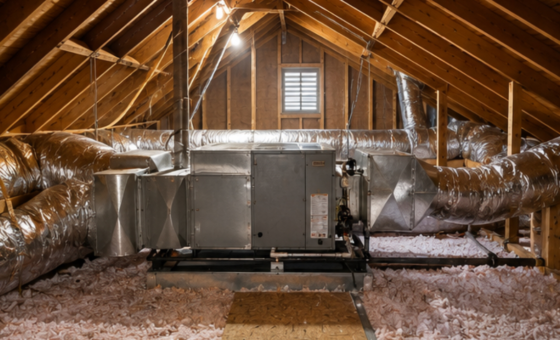 Replacing an HVAC System in a Dallas Attic? What Homeowners Should Know