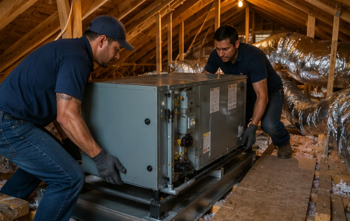 Replacing an HVAC System in a Dallas Attic? What Homeowners Should Know